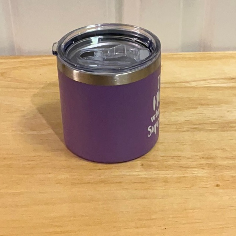 Purple Nurse Mug with Lid - Picture 4 of 10